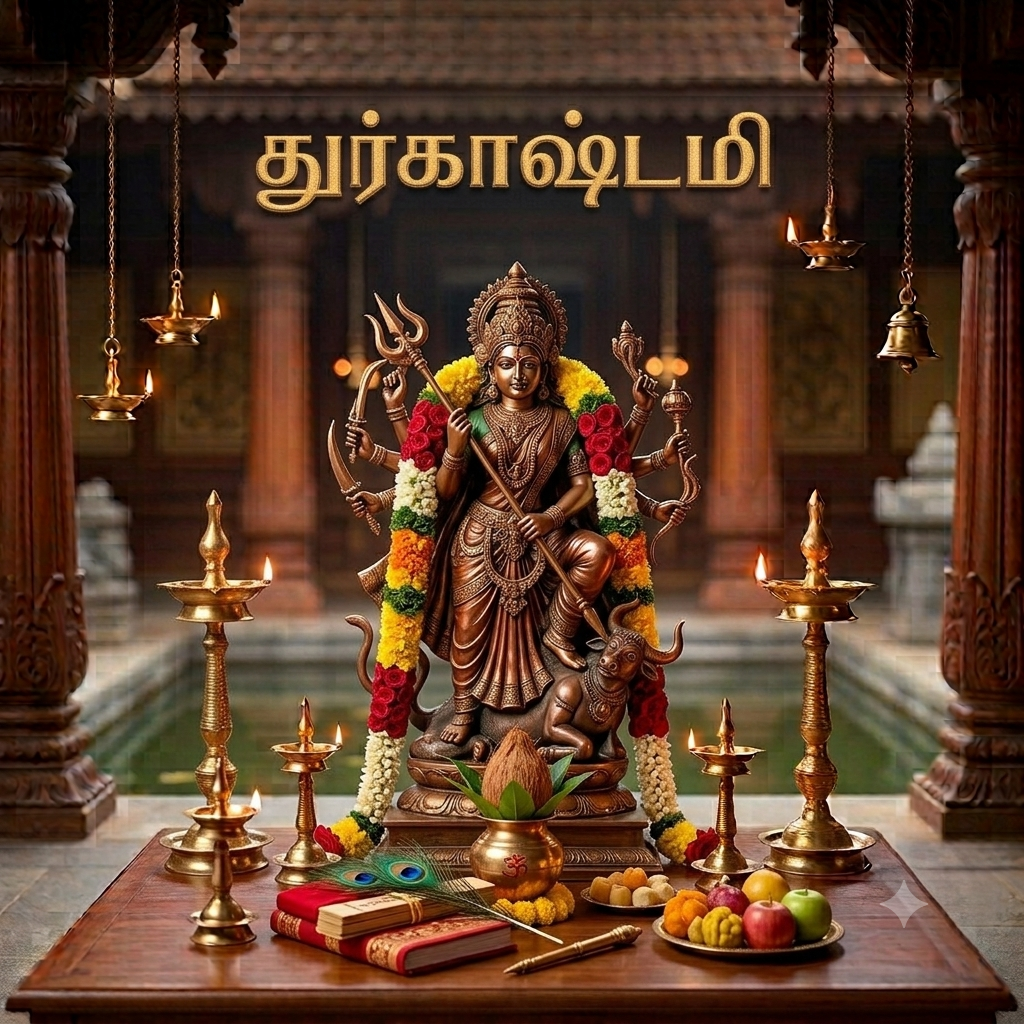 சரஸ்வதி பூஜை (புரட்டாசி துர்காஷ்டமி)